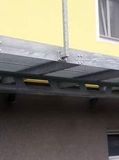 Balkon Detailansicht